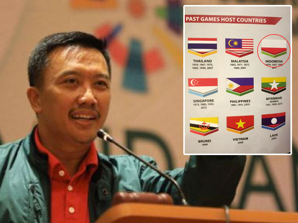 Bendera Indonesia Terbalik di Sea Games 2017, Menteri Pemuda dan Olahraga: Astaghfirullaah