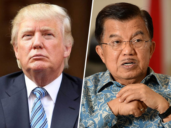 Donald Trump Sebut Indonesia Negara Curang, Ini Reaksi Wapres Jusuf Kalla