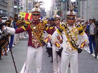 Wah, Drum Band Akpol Nyanyi Kopi Dangdut Di Jepang!