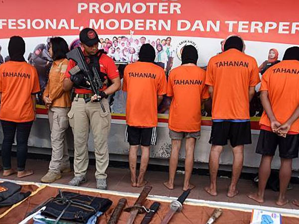 Polisi Ungkap Wajah Ketua 'Geng Motor Jepang' yang Menjarah di Depok