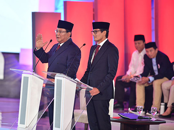 Selain Jokowi - Ma'ruf, Cek Juga Fakta Deretan Pernyataan Prabowo-Sandi di Debat Capres 2019