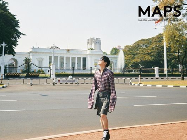 Intip Hasil Pemotretan Yesung Super Junior di Jakarta Untuk Majalah MAPS