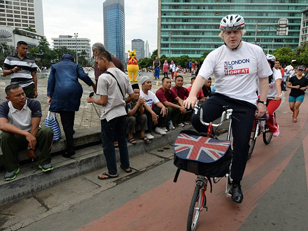 Bersepeda di 'Car Free Day' Jakarta, Apa Kata Wali Kota London?