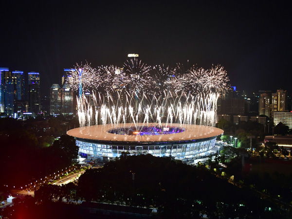 Megah dan Meriahnya #OpeningCeremonyAsianGames2018 Jadi Perbincangan Dunia