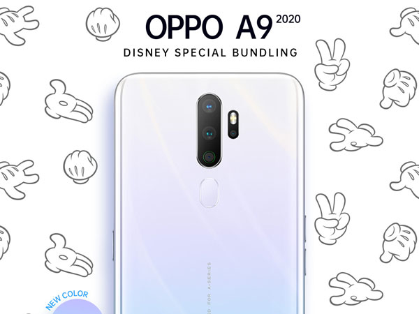 Oppo Umumkan Kolaborasi dengan Disney, Hadirkan A9 2020 Varian Warna Cantik