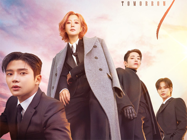 Empat Malaikat Maut Siap Beraksi di Poster Drama Baru MBC 'Tomorrow'