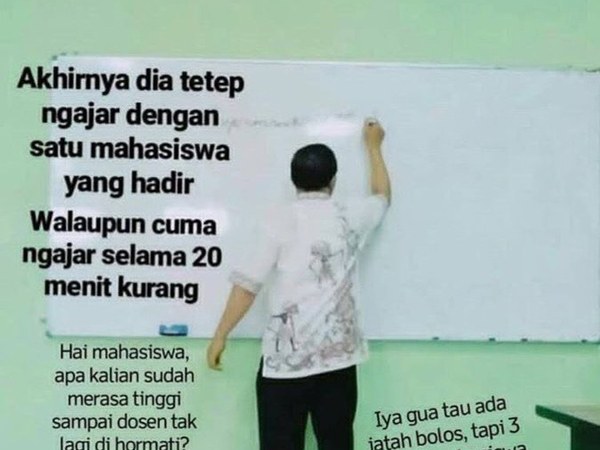 Viral Insiden 'Kelas Kosong' dengan Dosen yang PP Purwodadi-Semarang