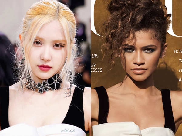 Rosé BLACKPINK dan Zendaya Pakai Dress Kembar Beda Pesona