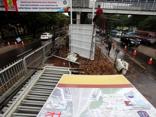 Proyek Jalan Layang Busway, Tendean - Ciledug Tidak Akan Ditutup