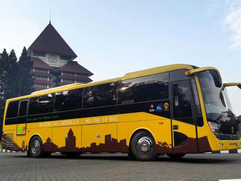 Bangga, Ini Dia Bus Listrik Hemat Energi Buatan Universitas Indonesia