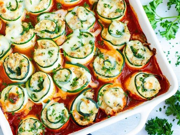 Lasagna Zucchini Roll Bisa Buat Kamu Menikmati Pasta Enak Tanpa Ganggu Diet