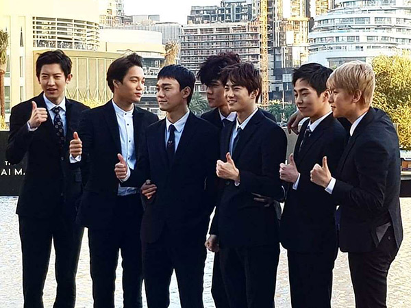 Selamat! Lagu EXO 'Power' Lagu K-Pop Pertama yang Diputar di Air Mancur Dubai