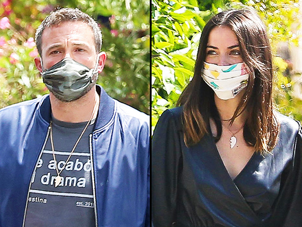 Kasmaran, Ben Affleck dan Ana de Armas Pakai Kalung Couple