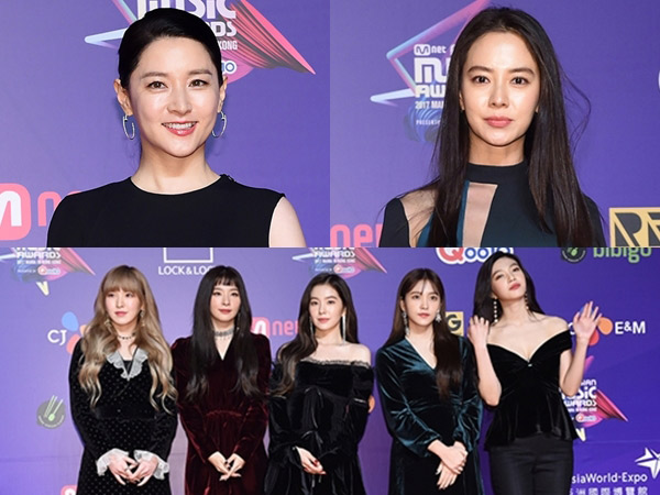 Para Seleb Wanita dengan Gaya Busana Terbaik di Red Carpet #2017MAMA Hong Kong