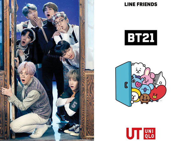 Desain Menggemaskan, Ini Harga T-Shirt Kolaborasi Karakter BTS 'BT21' dengan Uniqlo