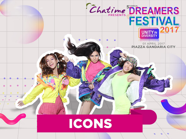 ICONS Siap Suguhkan Kolaborasi Seru di Panggung 'Dreamers Festival 2017'!