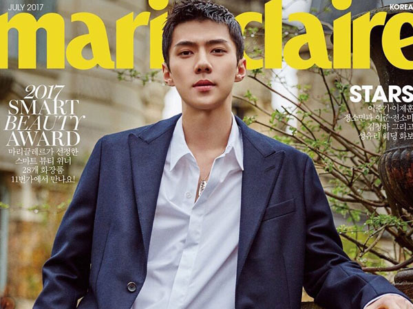 Daebak, Fans Beli 16 Ribu Majalah 'Marie Claire' yang Dibintangi Sehun EXO!