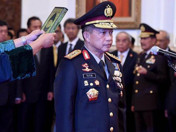 Resmi Dilantik, Tito Karnavian Siap Buru Teroris Santoso Hidup atau Mati!