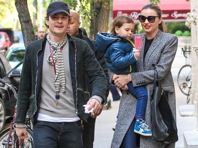 Meski Bercerai, Orlando Bloom dan Miranda Kerr Terlihat Menghabiskan Waktu Bersama Sang Anak