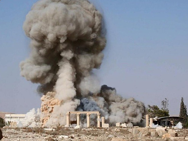 Sebelum Ledakkan Kuil Palmyra, ISIS Pamer Foto Bom Siap Ledak