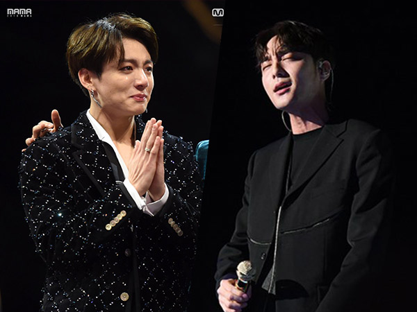 Viral Video Fokus Jungkook BTS Sangat Menghayati Penampilan Syahdu Roy Kim di MAMA 2018