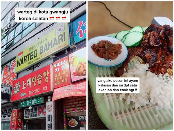 Viral Warteg Bahari di Korea, Jual Nasi Goreng Kambing Hingga Ayam Geprek