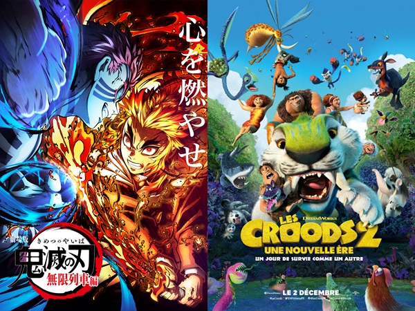 'Demon Slayer' dan 'The Croods 2', Film Animasi yang Berjaya di Box Office Internasional