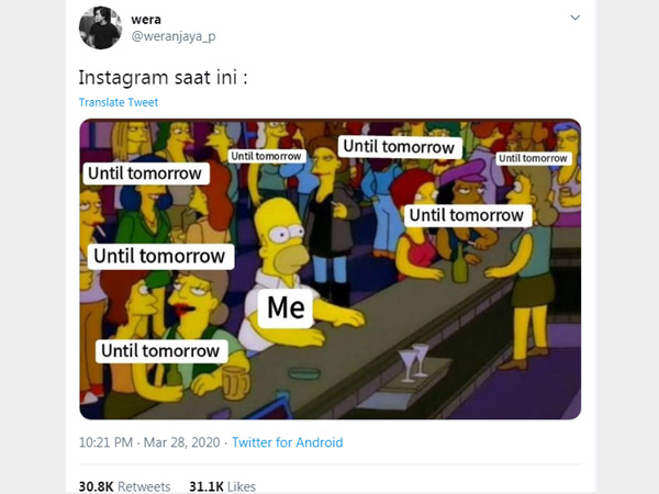 Apa Sih Tren 'Until Tomorrow' di Instagram yang Bikin Warga Twitter Bingung?