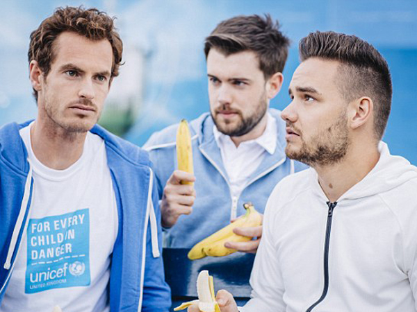 Liam Payne One Direction Latihan Tenis Bareng Andy Murray!