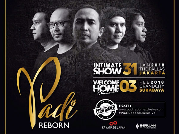 Vakum 7 Tahun, Padi Reborn Siap Gelar Konser Spesial Buat Fans