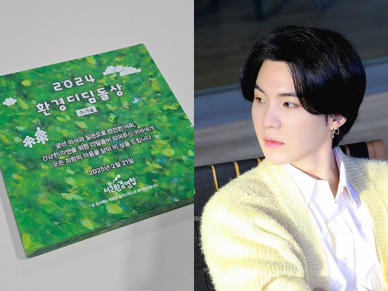 Suga Forest, Kado Ulang Tahun dari Fans BTS yang Raih Penghargaan Lingkungan