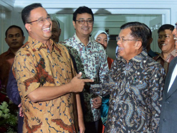 Diajak JK Semobil Bareng, Langkah Jokowi Gaet Anies Baswedan Jadi Cawapres 2019?