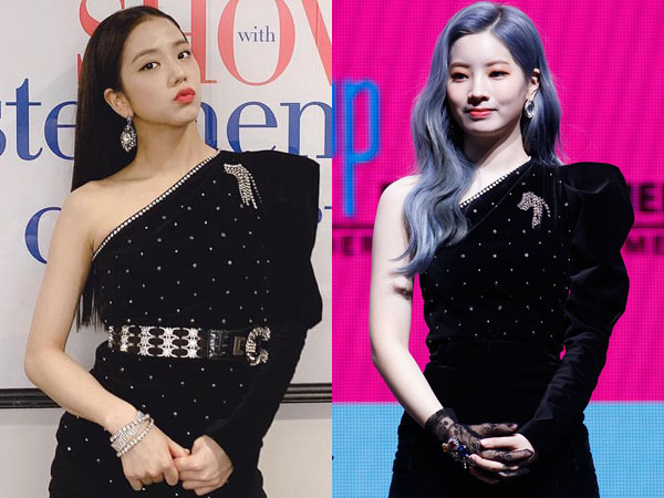 One-Shoulder Top Kembar Jisoo BLACKPINK vs Dahyun TWICE, Who Wore It Better?