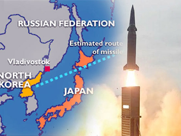 Korea Utara Kembali Tembakkan Rudal di Langit Jepang dengan Daya Jangkau Lebih Jauh