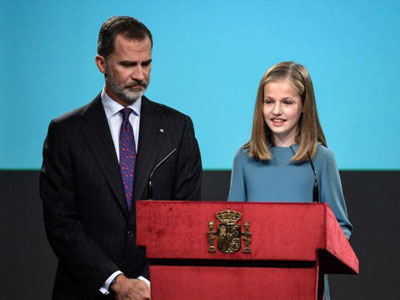 Kenalan dengan Putri Leonor, Gadis Cilik Sang Pewaris Takhta Kerajaan Spanyol