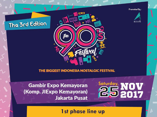 Nostalgia Manis Bareng Musisi Era 90an di 'The 90's Festival'