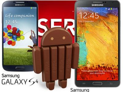 Akhir Januari, KitKat Sambangi Galaxy S4 dan Note 3 di Prancis