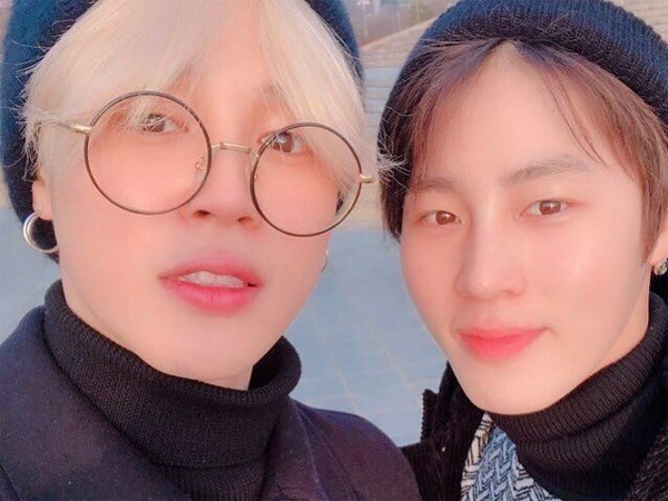 So Sweet! Ha Sungwoon Rayakan Ulang Tahun Bareng Jimin BTS