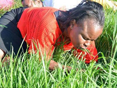 Demi Dekat dengan Tuhan Orang Afsel Rela Makan Rumput