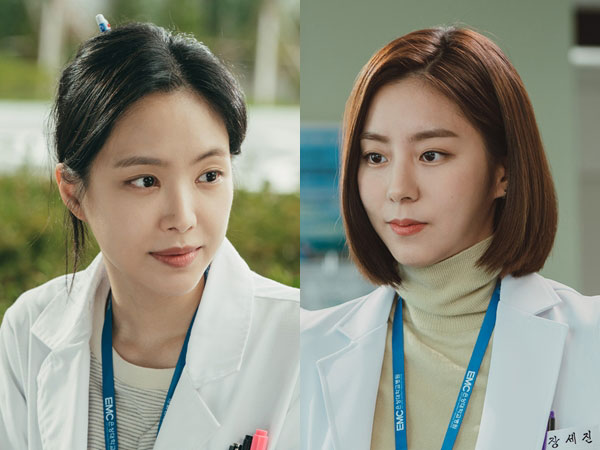 Potret Kontras UEE dan Naeun Apink Jadi Dokter Cantik di Drama Terbaru