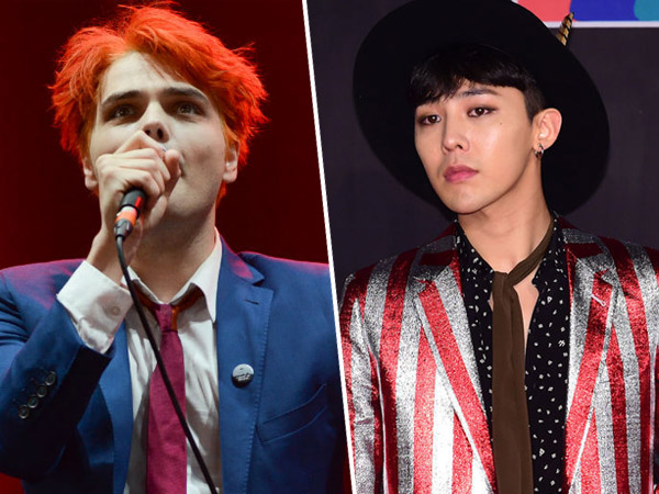 Gerard Way Eks My Chemical Romance Akui Ngefans dengan G-Dragon!