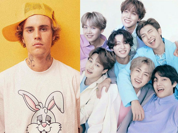 Justin Bieber Dikabarkan Gandeng BTS untuk Lagu Kolaborasi