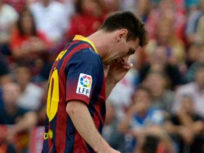 Messi Dipastikan Absen Hingga Tiga Pekan