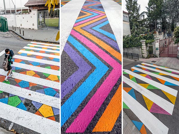 Keren, Zebra Cross Ini Berubah Menjadi Seni Yang Menakjubkan