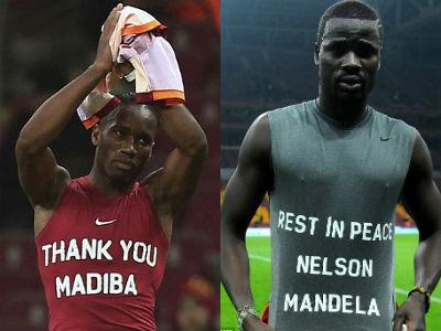 Pamer Kaus Nelson Mandela, Dua Pesepakbola Afrika Ini Terancam Sanksi!