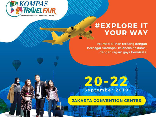 Berburu Promo Menarik Wisata Halal Hingga Domestik di Kompas Travel Fair 2019