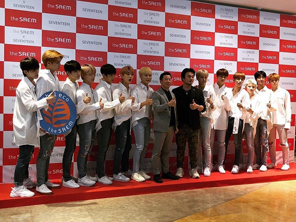 Usai Konser, Seventeen Puaskan Para Penggemar dengan Gelaran Event Fansign