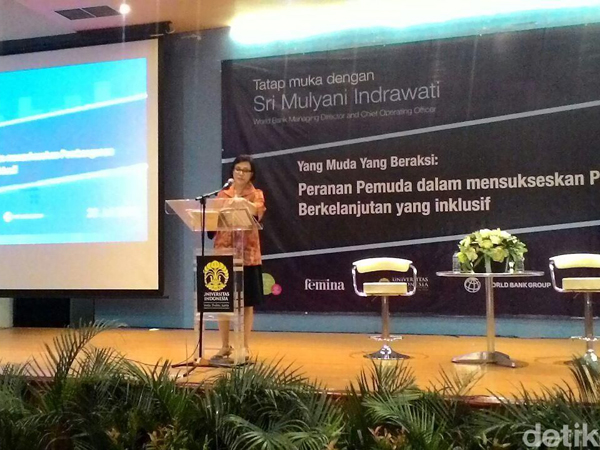 Sebelum Kembali Diangkat Jadi Menkeu, Sri Mulyani Beri Pidato Inspiratif untuk Generasi Muda