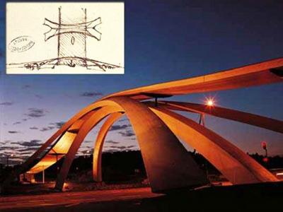 Wah, Desain Jembatan Leonardo Da Vinci Terealisasi 500 Tahun Kemudian