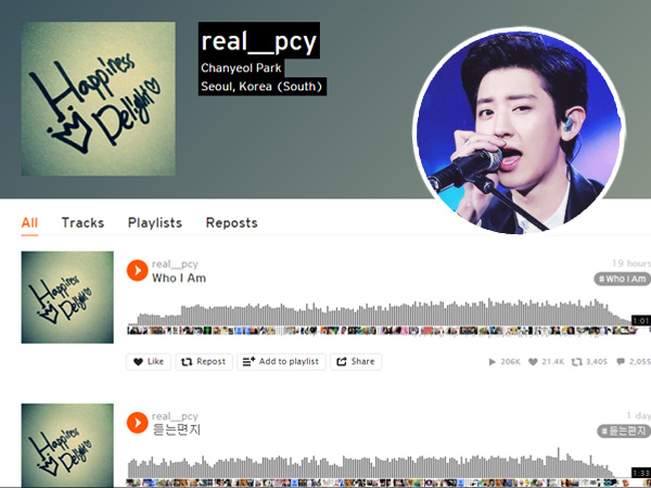 Kini EXO-L Bisa Nikmati Karya Musik Chanyeol Lewat Soundcloud!